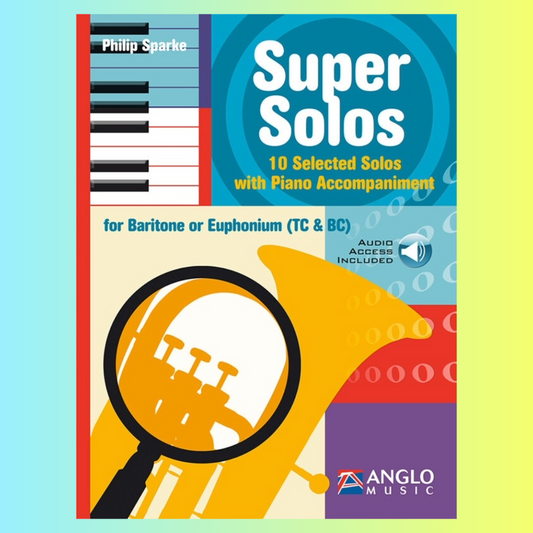 Philip Sparke - Super Solos For Baritone Or Euphonium Book/Ola (10 Pieces)