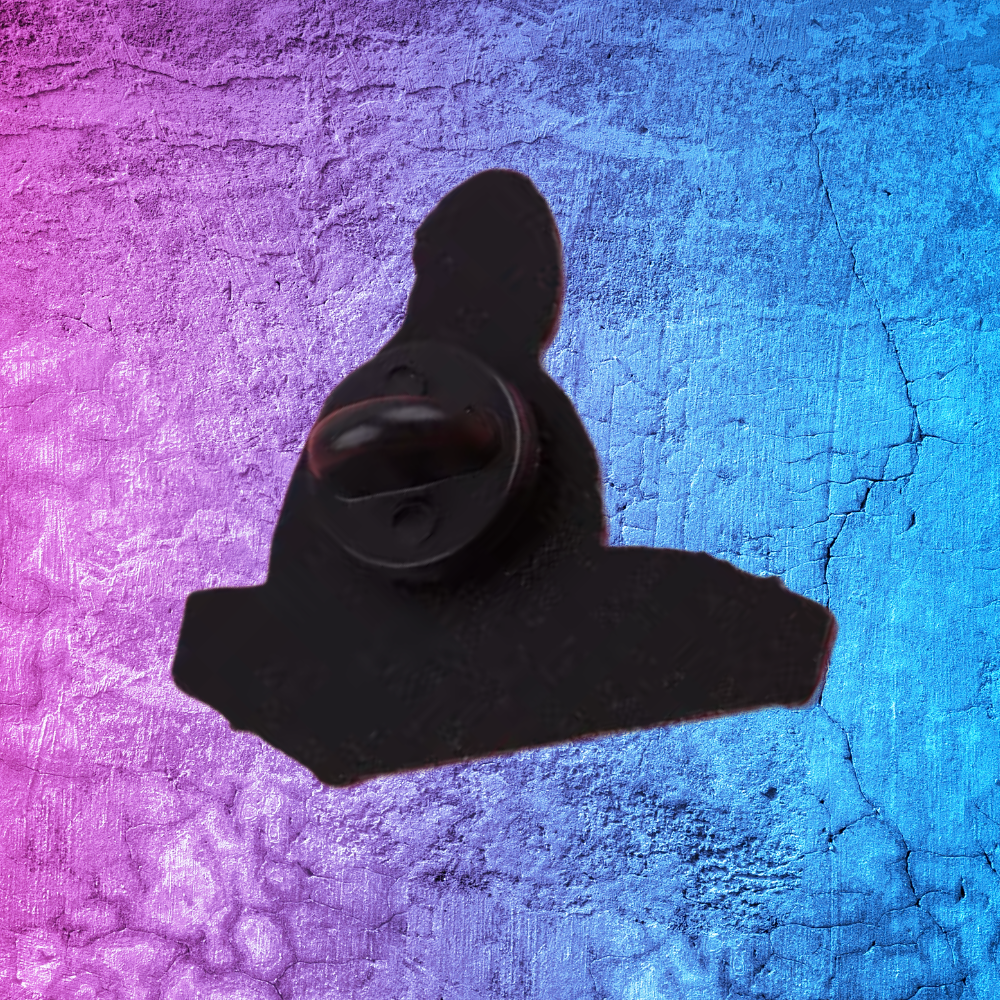 Mona Lisa DJ Enamel Pin - 3.0cm x 3.3cm