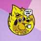 This is Fine - Sarcastic Dog Enamel Pin -3.5m x 2.8cm
