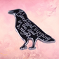 Blackbird Singing Enamel Pin -2.5cm x 3.0cm