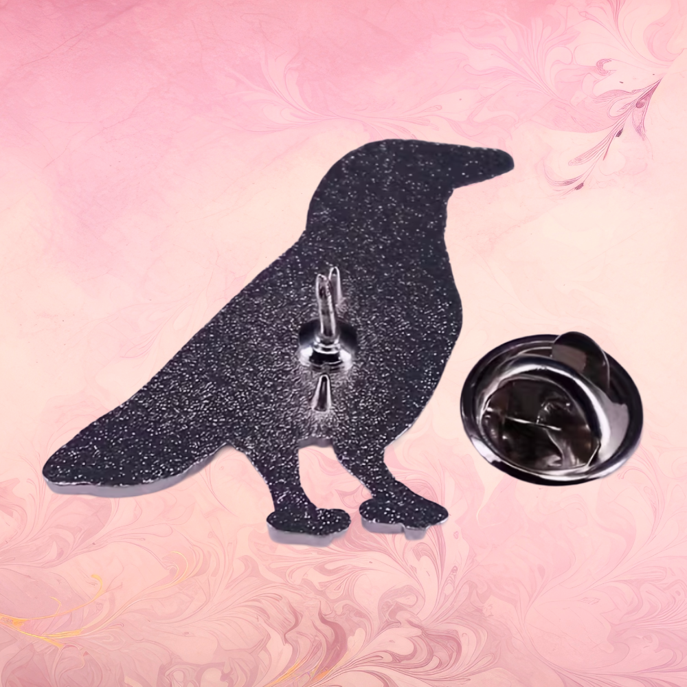 Blackbird Singing Enamel Pin -2.5cm x 3.0cm