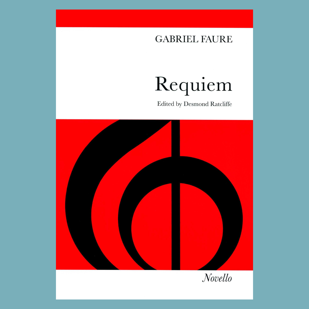 Gabriel Faure - Requiem Op 48 SATB Vocal Score Book