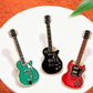 Red SG Style Guitar Enamel Pin (1.5cm x 3.9cm)