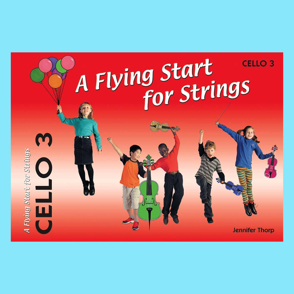 Flying Start For Strings Cello - Book 3 (Spiral Bound)