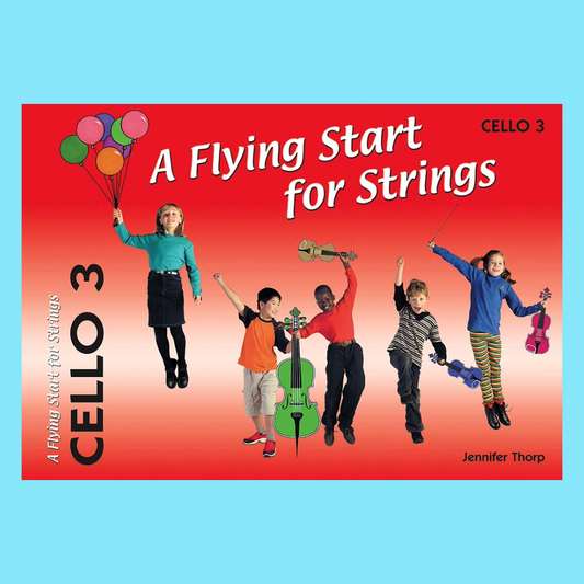 Flying Start For Strings Cello - Book 3 (Spiral Bound)