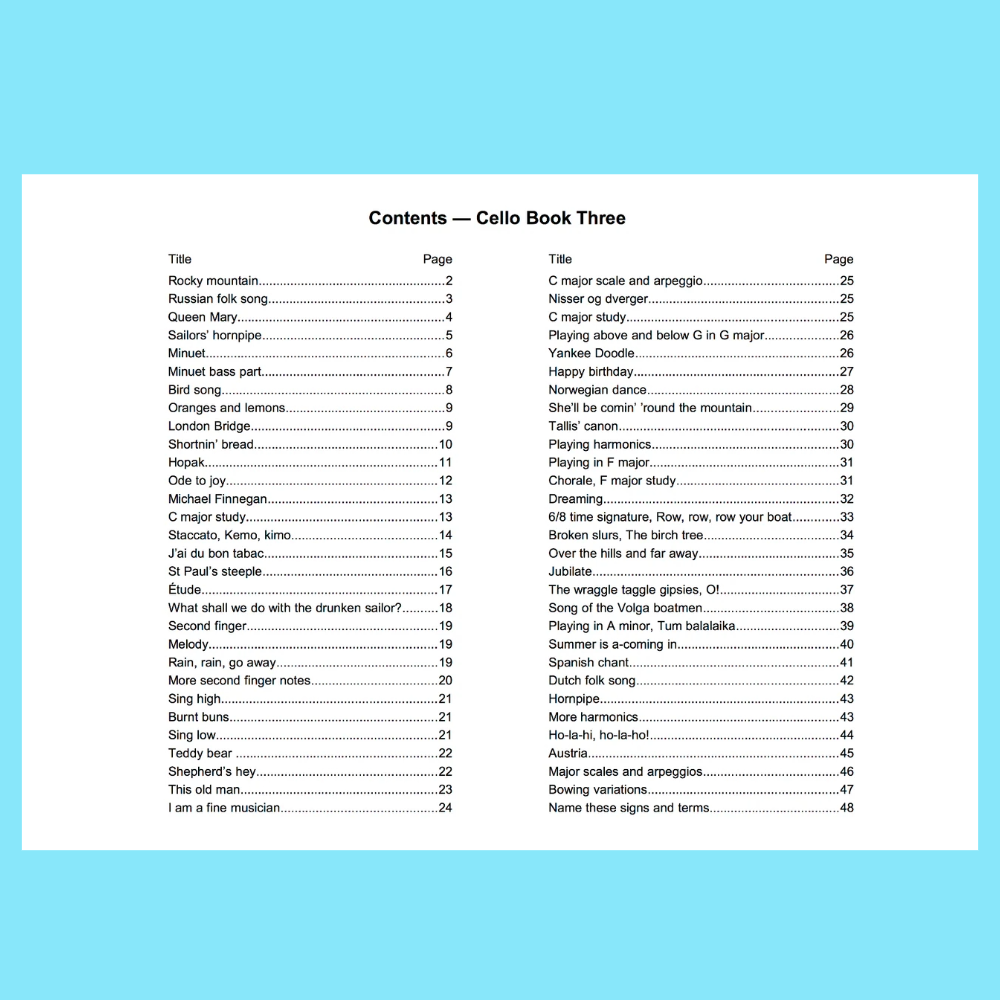 Flying Start For Strings Cello - Book 3 (Spiral Bound)