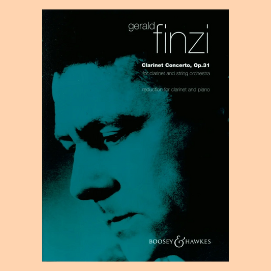 Gerald Finzi - Bb Clarinet Concerto Op 31 with Piano Accompaniment Book