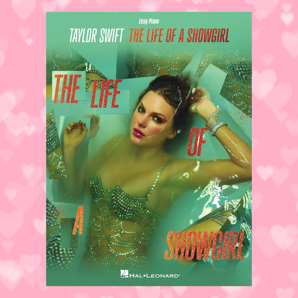 Taylor Swift - The Life Of A Showgirl Easy Piano Songbook (12 Hit Songs)