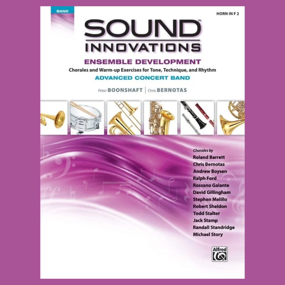 Sound Innovations - Ensemble Development Advanced Band Horn in F 2 Book