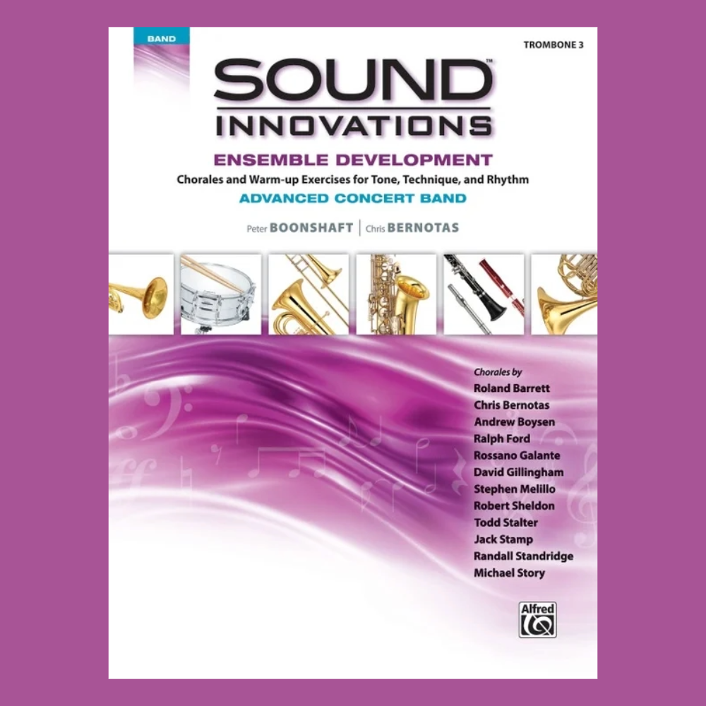 Sound Innovations - Ensemble Development Advanced Band Trombone 3 Book