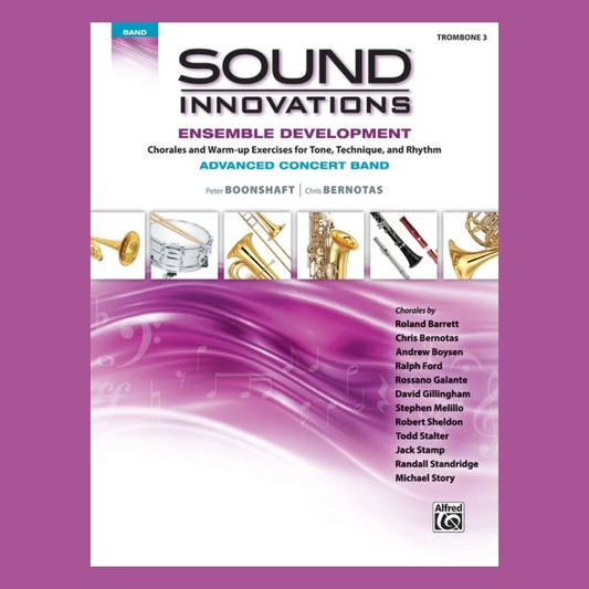 Sound Innovations - Ensemble Development Advanced Band Trombone 3 Book
