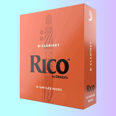D'Addario Rico 2.5 Bb Clarinet Reed (Single) - Perfect for Beginners