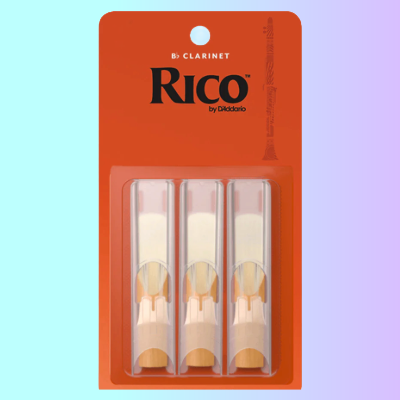 D'Addario Rico 2.5 Bb Clarinet Reed (Single) - Perfect for Beginners