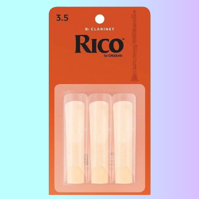 D'Addario Rico 3.0 Bb Clarinet Reed (Single) - Balanced Medium Strength