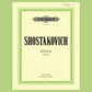 Shostakovich - Sonata in D minor Op. 40 for Cello and Piano Book
