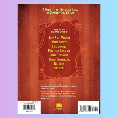 New Orleans Piano Styles - Book and Online Audio