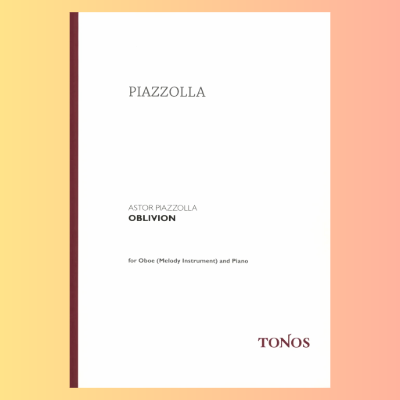 Astor Piazzolla - Oblivion Oboe with Piano Accompaniment