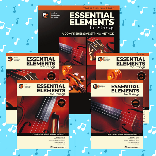Essential Elements For Strings Teacher Bundle A (Book/Olm) - New Edition (5 Books)