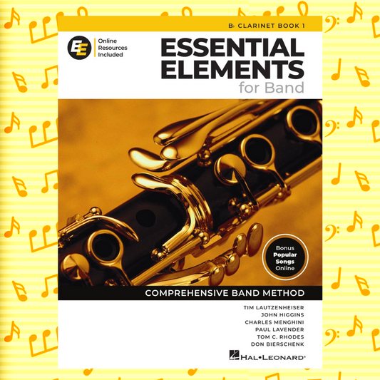 Essential Elements For Band Clarinet Book 1 (Book/Olm) - New Edition Release 2025