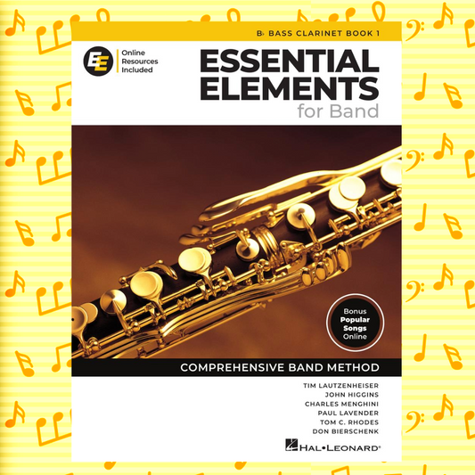 Essential Elements For Band Bass Clarinet Book 1 (Book/Olm) New Edition Release 2025