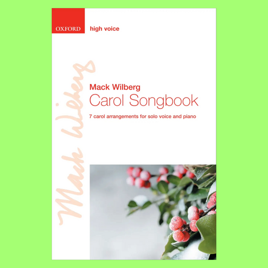 Carol Songbook - High Voice And Piano Book
