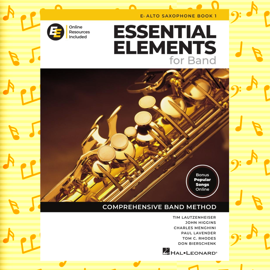 Essential Elements For Band Alto Saxophone Book 1 (Book/Olm) - New Edition Release 2025