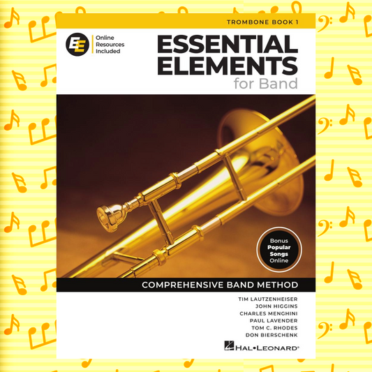 Essential Elements For Band Trombone Book 1 (Book/Olm) - New Edition Release 2025