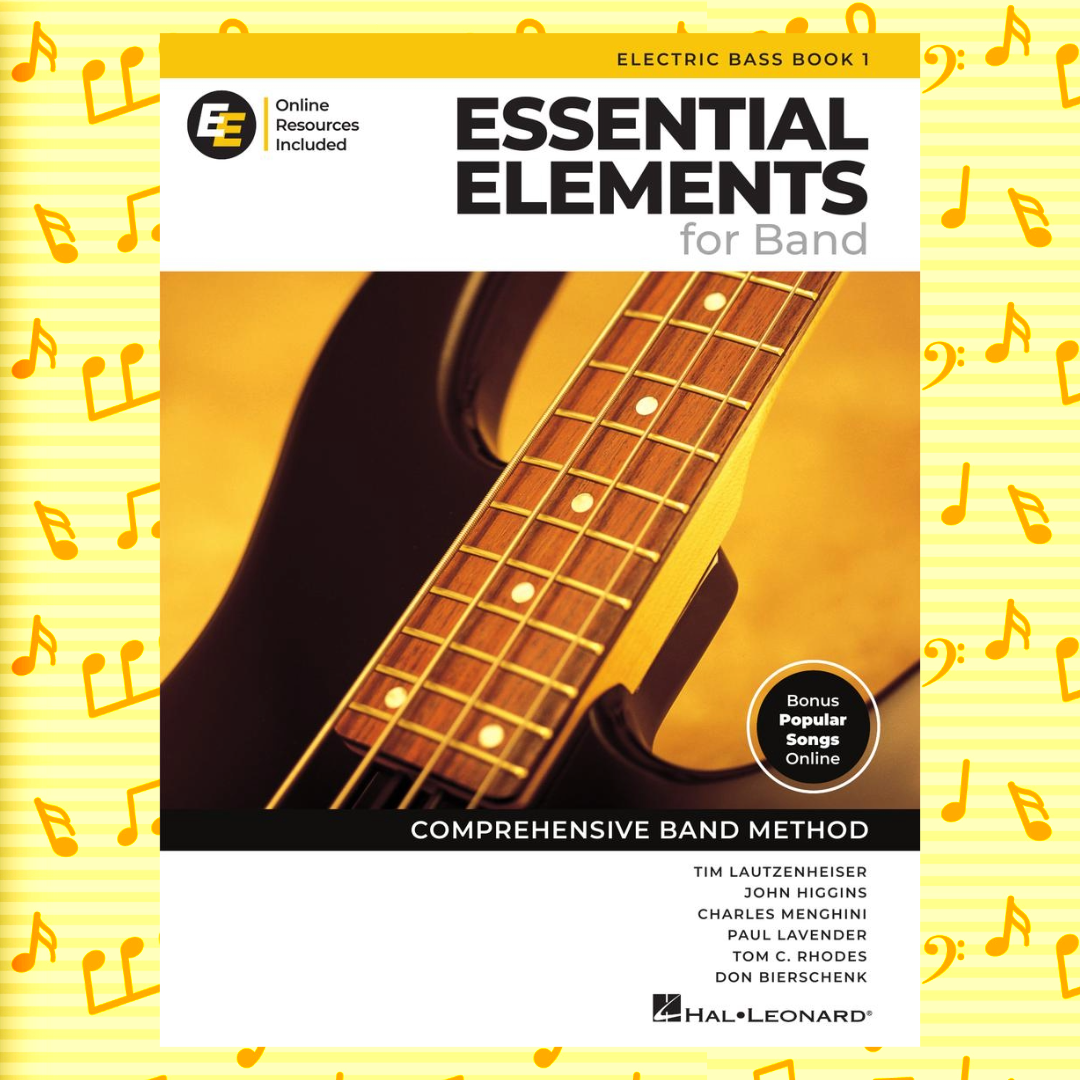 Essential Elements For Band Electric Bass Book 1 (Book/Olm) - New Edition Release 2025