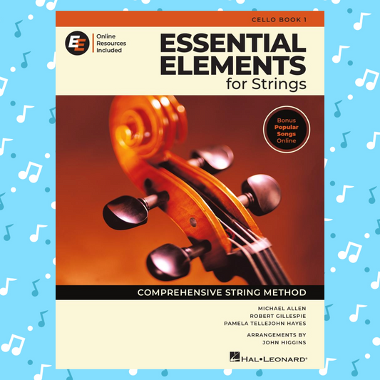 Essential Elements For Strings Cello Book 1 (Book/Olm) - New Edition Release 2025