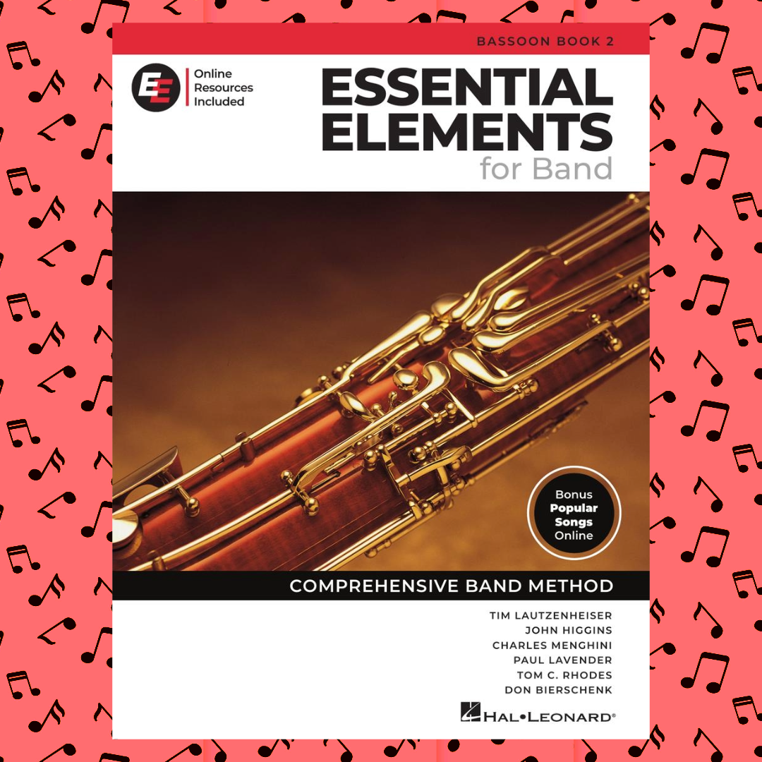 Essential Elements For Band Bassoon Book 2 (Book/Olm) New Edition Release 2025