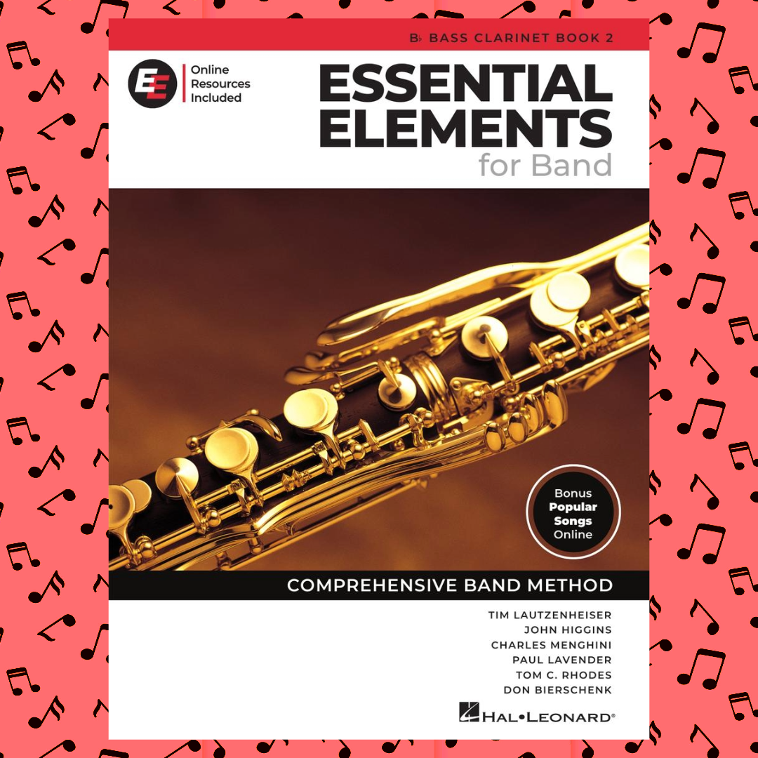 Essential Elements For Band Bass Clarinet Book 2 (Book/Olm) - New Edition Release 2025