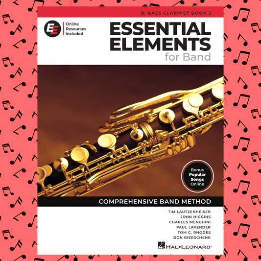 Essential Elements For Band Bass Clarinet Book 2 (Book/Olm) - New Edition Release 2025