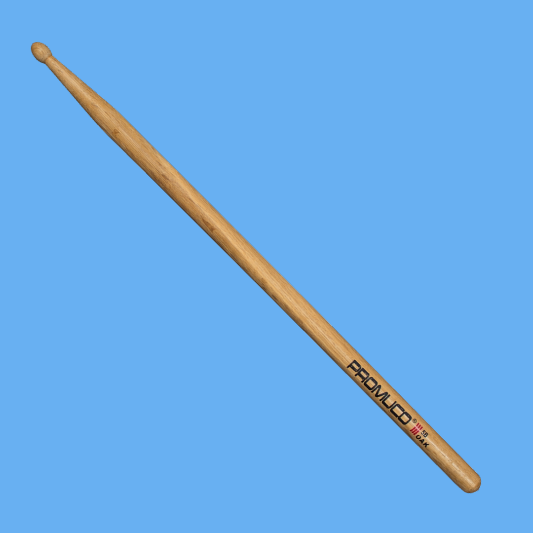Promuco 18035B Oak 5B Wood Tip Drumsticks