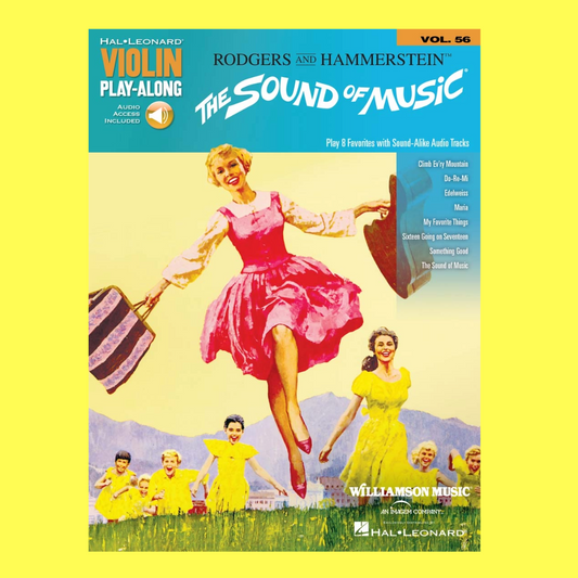 Sound Of Music Violin Play Along Volume 56 Book/Ola