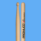 Promuco 18025B Rock Maple 5B Wood Tip Drumsticks