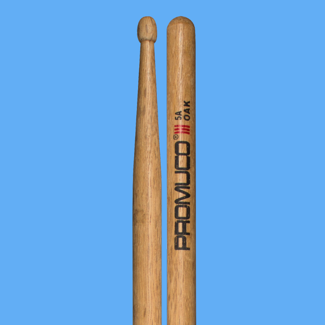 Promuco 18035A Oak 5A Wood Tip Drumsticks