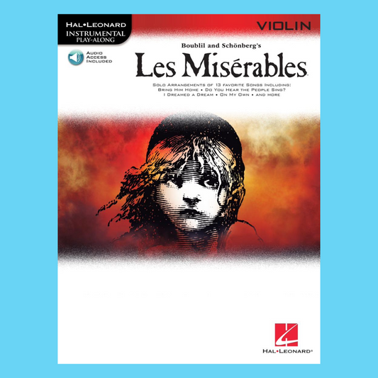 Les Miserables Violin Play Along Book/Ola