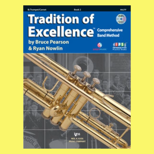 Tradition Of Excellence Book 2 Trumpet Bk/Dvd