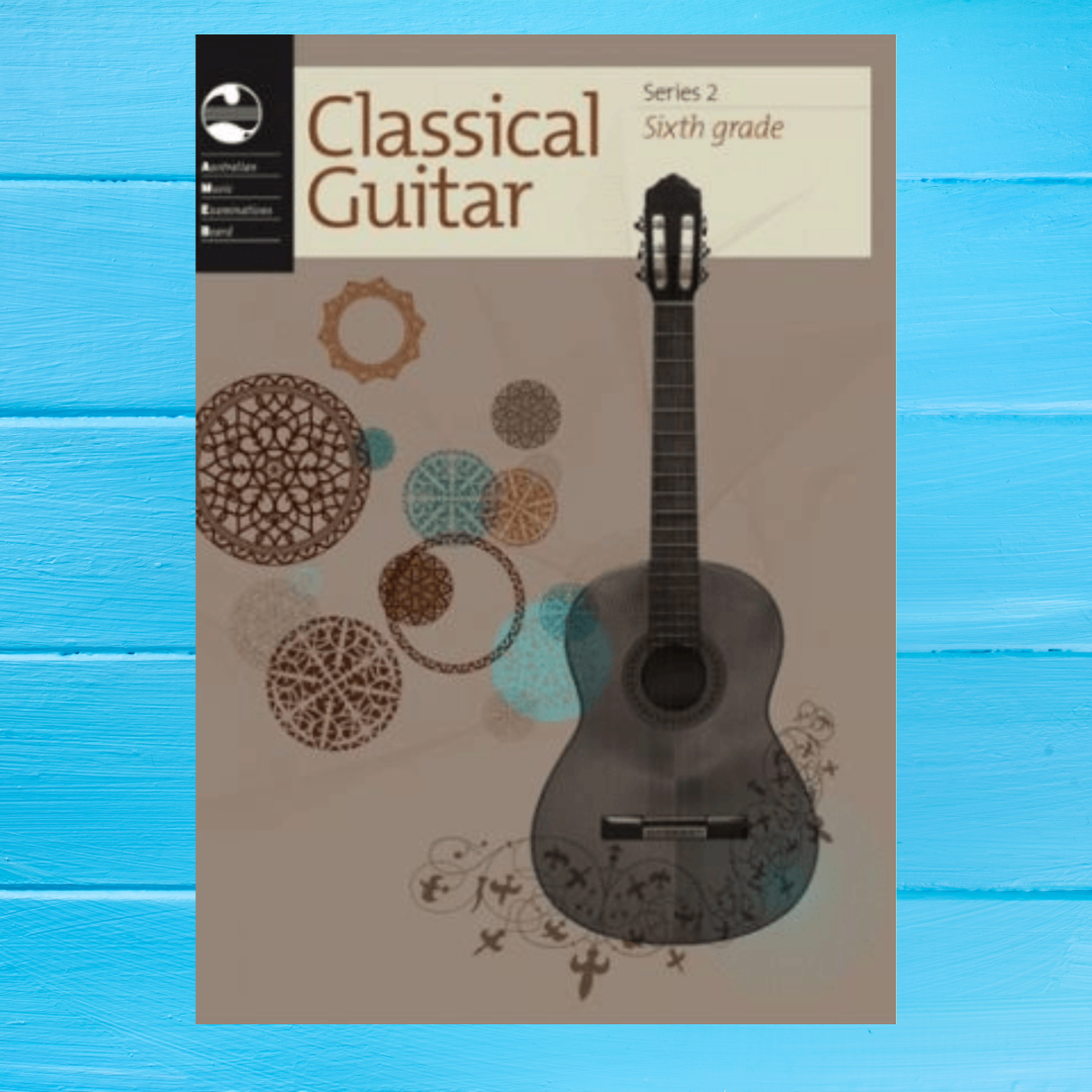 AMEB Classical Guitar Series 2 - Grade 6 Book