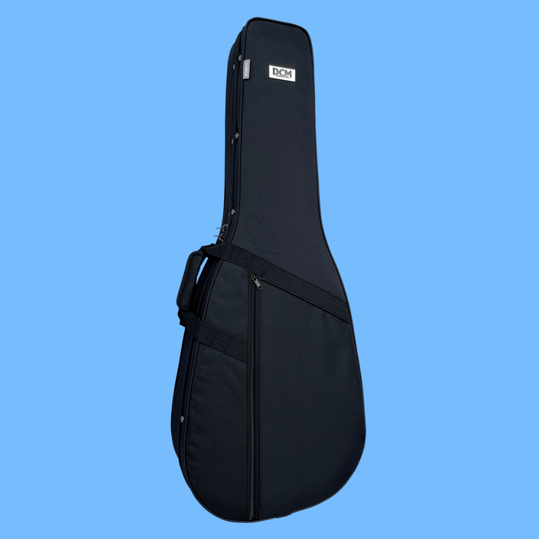 DCM Premium PFC Polyfoam Lightweight Classical Guitar Case Black