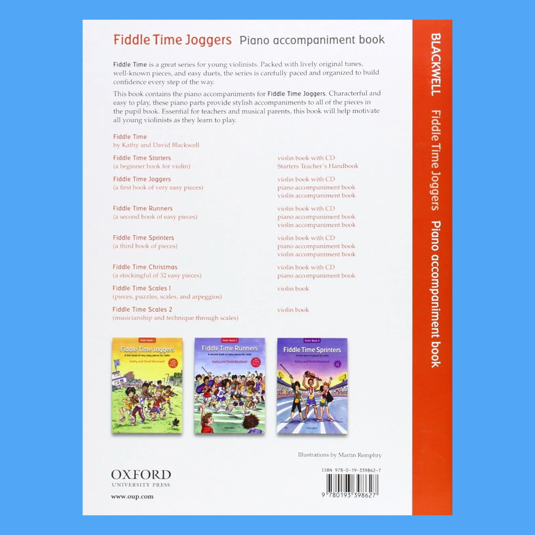 Fiddle Time Joggers - Piano Accompaniment Book
