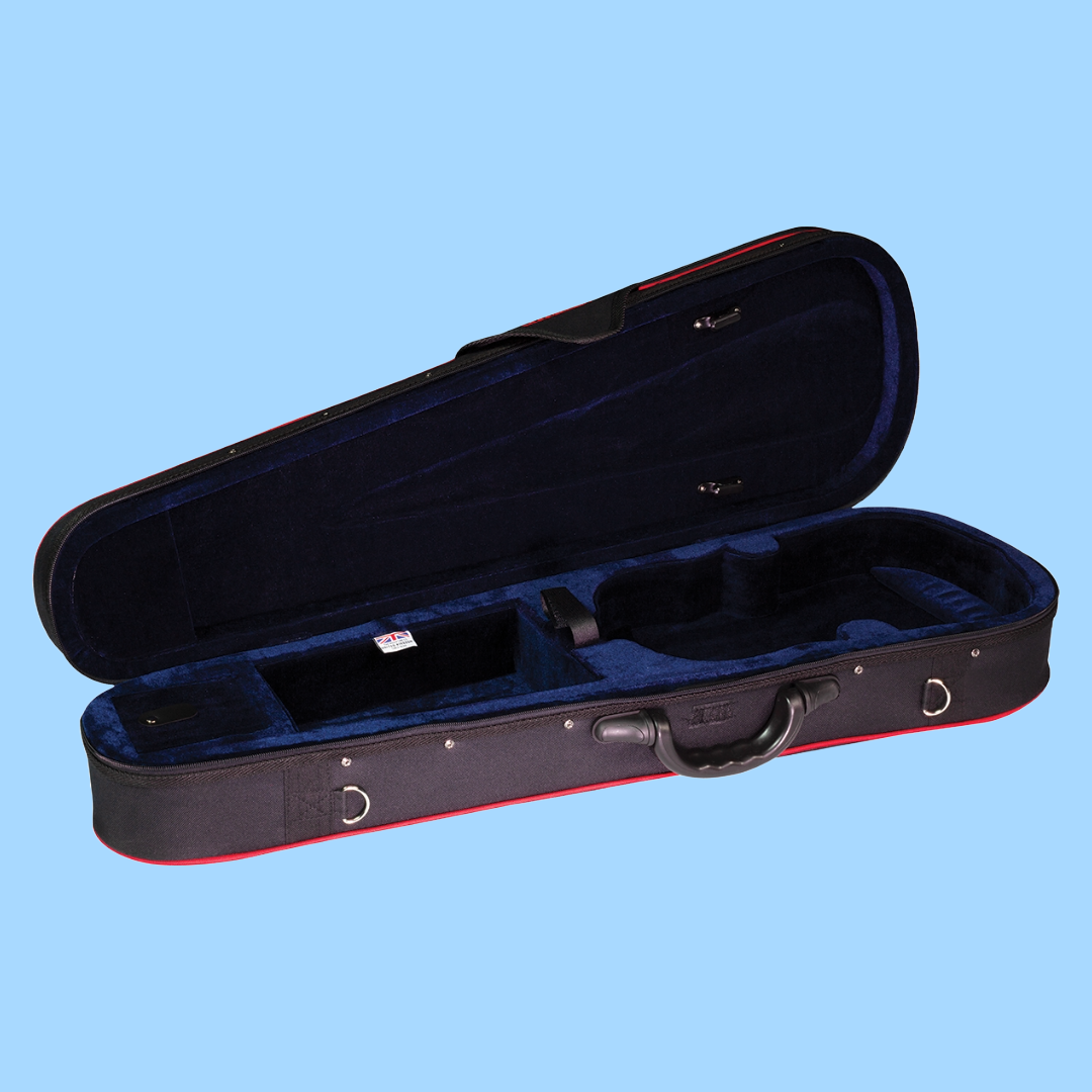 Hidersine HVC6B Shaped Case to suit 3/4 Violin & 13" Viola