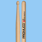 Promuco 18022B Rock Maple 2B Wood Tip Drumsticks