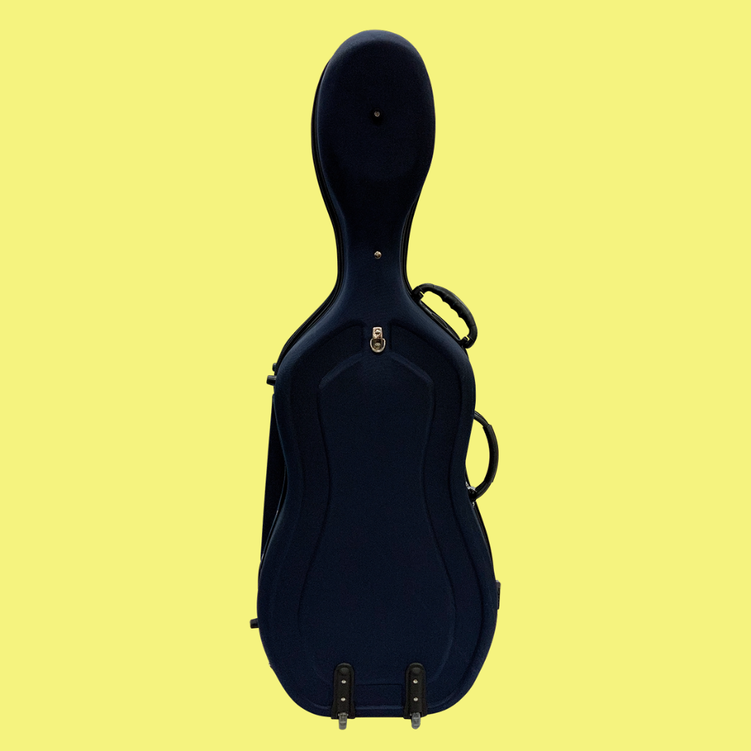 Vivo Baccello Blue Semi-Hard Cello Case - Size 4/4