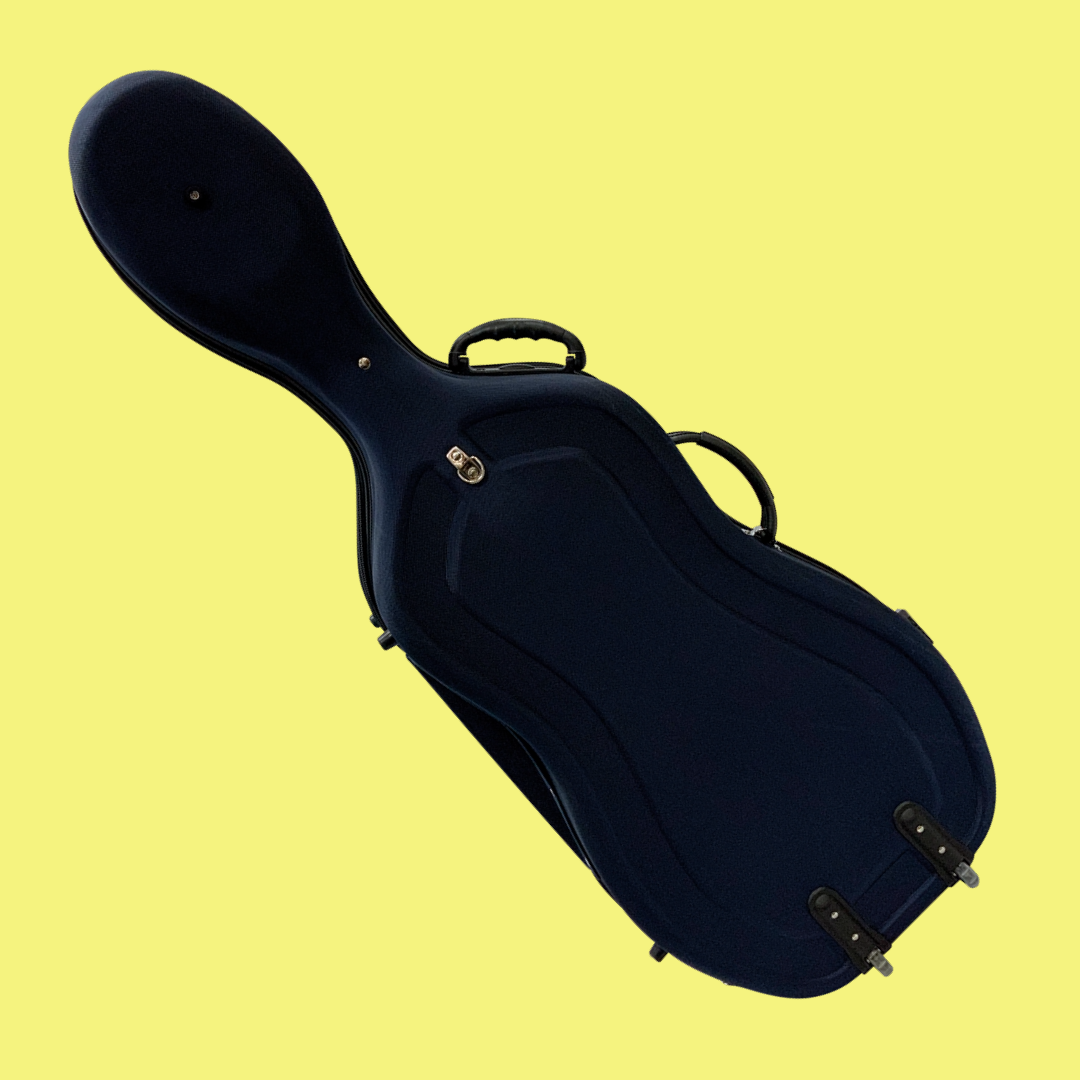 Vivo Baccello Blue Semi-Hard Cello Case - Size 4/4