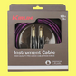 Kirlin IWB201WB 10ft Premium Plus Wave Purple Guitar/Instrument Cable (Straight)