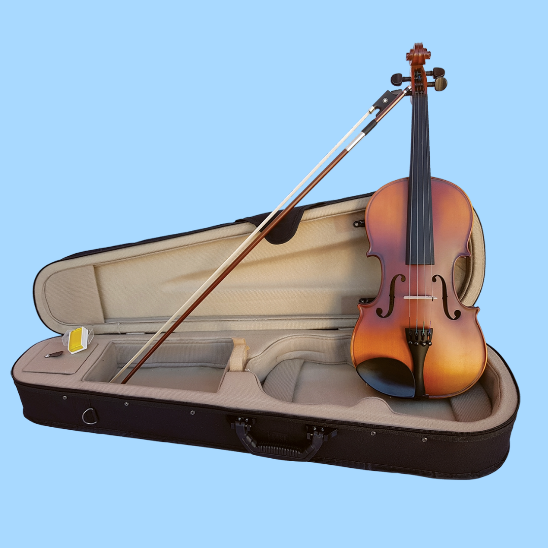 Vivo Neo 1/8 Student Violin Outfit with Case & Bow (Beginner Violin)