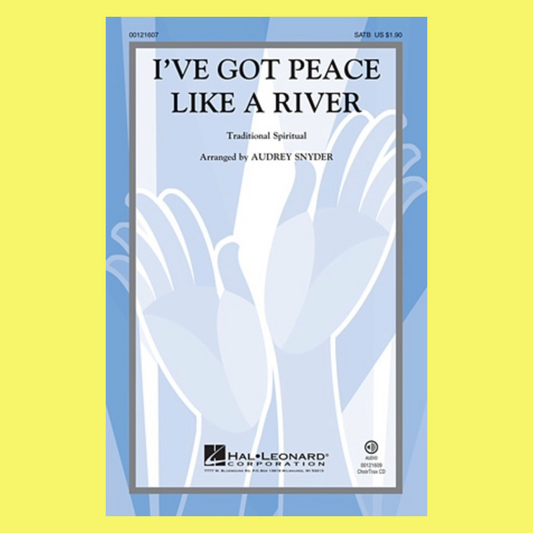 I've Got Peace Like A River SSA Voicing Choral Sheet Music