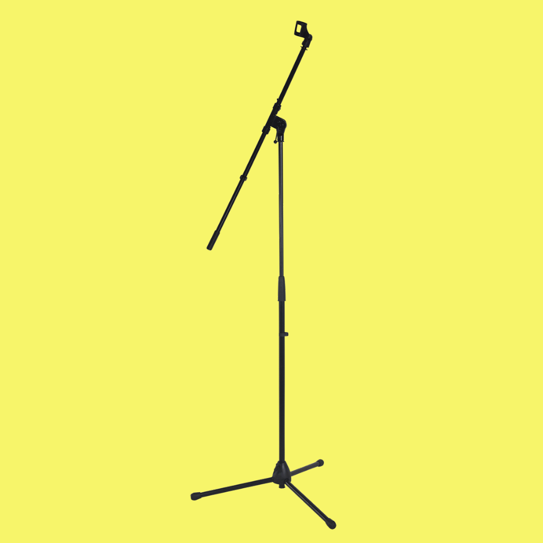 DCM MTL05 Microphone Boom Stand Black with Microphone Clip