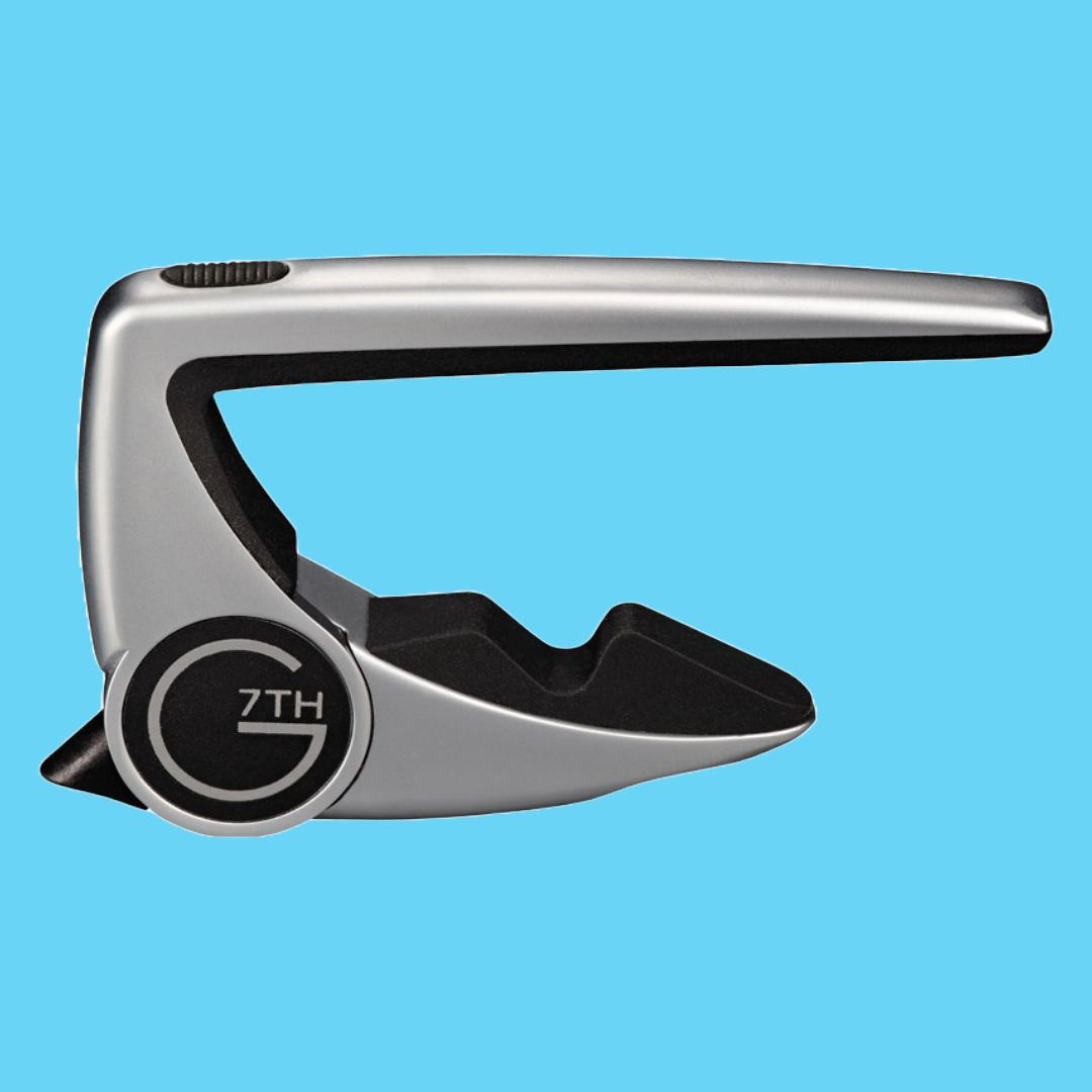 G7th Performance 2 Classic Guitar Capo Silver